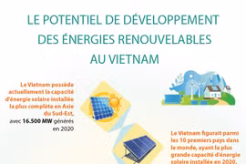 Le potentiel de développement des énergies renouvelables au Vietnam 