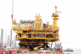 Vietsovpetro exploite 500 millions de mètres cubes de gaz au gisement de Thiên Ung