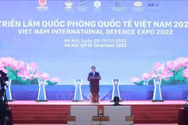 Le Premier ministre Pham Minh Chinh au premier Salon international de la défense du Vietnam