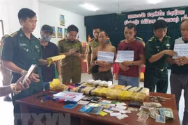 Quang Tri: Arrestation de trois trafiquants laotiens de drogue