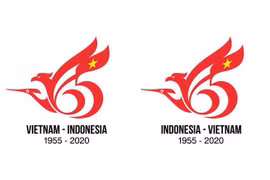 Logo marquant les liens diplomatiques Vietnam-Indonésie: un Vietnamien remporte le concours