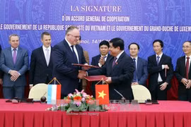 Le Vietnam et le Luxembourg signent un accord général de coopération bilatérale
