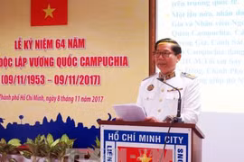 Célébration de la 64e Journée de l'indépendance du Cambodge à HCM-Ville