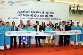 Ho Chi Minh-Ville accueille son 6 millionième touriste étranger