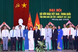 Vinh Long : Premier congrès de l’Association d’amitié Vietnam-Chine