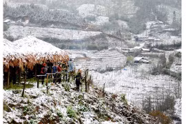 Bienvenue à la fête de l’hiver de Sa Pa