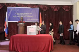 La communauté vietnamienne en Russie aux côtés des sinistrés des crues