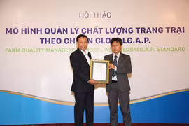 La première ferme d'élevage porcin aux normes Global G.A.P au Vietnam