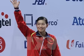 Une nageuse vietnamienne gagne l'or avec un nouveau record asiatique