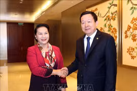La présidente de l’AN du Vietnam rencontre un dirigeant du Suzhou