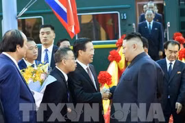 Le président de la RPDC Kim Jong-un entame sa visite d’amitié officielle au Vietnam