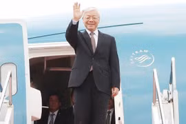 Le SG et président au Laos pour renforcer la grande amitié et la solidarité spéciale