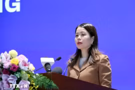 La vice-ministre des Affaires étrangères Nguyen Minh Hang. Photo : VNA