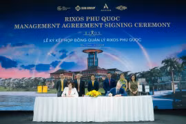 Sun Group et Accor & Ennismore signent un accord pour amener la marque de luxe tout compris Rixos de renommée mondiale à Phu Quoc. (Photo : Sun Group)