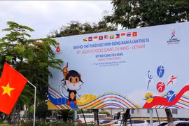 Les 13èmes Jeux scolaires de l'ASEAN se déroulent du 29 mai au 9 juin dans la ville centrale de Da Nang. Photo: VNA