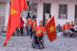 Un supporteur de l’équipe nationale du Vietnam pas comme les autres