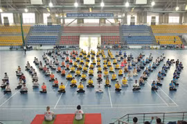 La Journée internationale du yoga 2023 célébrée à Bac Lieu