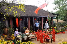 Cây nêu – la perche rituelle du Têt