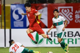 Football: le milieu de terrain Hoang Duc apprécié par un journal indonésien