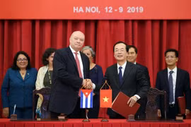 Clôture de la 37e réunion du Comité intergouvernemental Vietnam-Cuba
