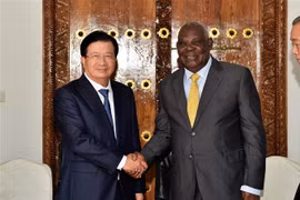 Le vice-PM Trinh Dinh Dung rencontre le PM tanzanien