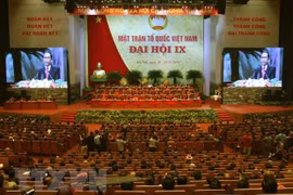 Ouverture du 9e Congrès national du Front de la Patrie du Vietnam