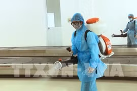 Cinq tonnes de désinfectant fournies pour aider à combattre les coronavirus