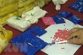 Ha Tinh: Arrestation de deux trafiquants de drogue laotiens 