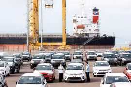 L'importation de voitures de Thaïlande a doublé en août