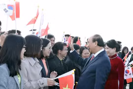 Le PM arrive à Busan pour participer au sommet commémoratif ASEAN-R. de Corée