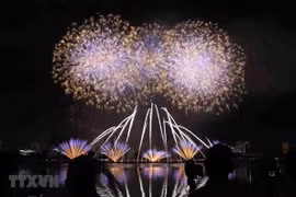La ville de Da Nang prête pour le 10e festival international de feux d'artifice