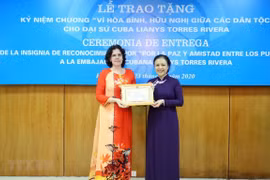 L’ambassadrice cubaine Lianys Torres Rivera mise à l’honneur