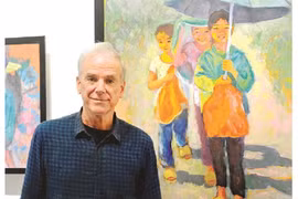 Le peintre américain Dan Hambleton sublime le Vietnam du bout de son pinceau