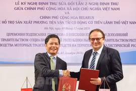 Vietnam et Biélorussie coopèrent pour soutenir la production de véhicules à moteur