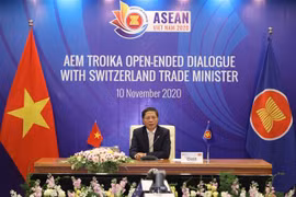 Dialogue virtuel entre les ministres de l’Economie de l’ASEAN et la Suisse