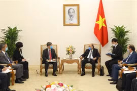 Le Premier ministre reçoit le président de la JICA