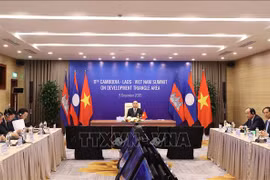 Le PM vietnamien au 11e sommet du Triangle de développement Cambodge-Laos-Vietnam 