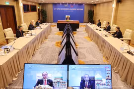 Ouverture de la 27 conférence des dirigeants économiques de l'APEC