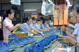 Les exportations nationales de chaussures au beau fixe