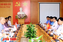 Hà Tinh déroule le tapis rouge aux investisseurs singapouriens