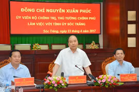 Le PM appelle Soc Trang à étendre la production rizicole et fruitière