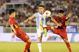 Le match amical U20 Vietnam-Argentine se termine au score 1-4