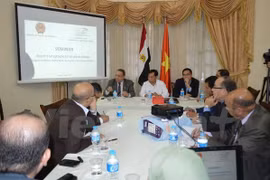 Colloque sur les opportunités, défis et perspectives de coopération Vietnam-Egypte