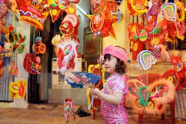 Fête de la Lune pour les enfants à Hanoï