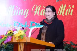 La vice-présidente de l'AN Tong Thi Phong en visite à New York