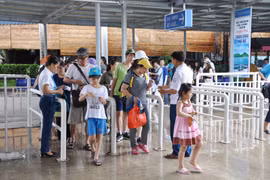 Hausse du nombre de touristes étrangers à Quang Ninh