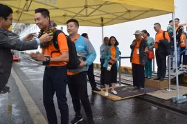 Avec 3 000 touristes à bord, le navire de croisière Costa Fortuna débarque à Dà Nang