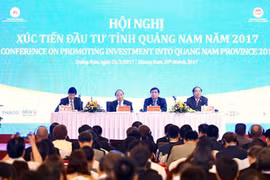Le Premier ministre à une conférence de promotion de l’investissement à Quang Nam