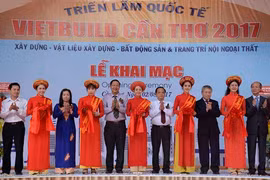 Ouverture de l'exposition internationale Vietbuild Can Tho 2017