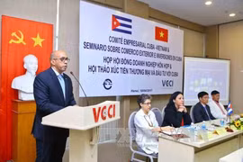 La 7e Session du Conseil mixte des entreprises Vietnam-Cuba